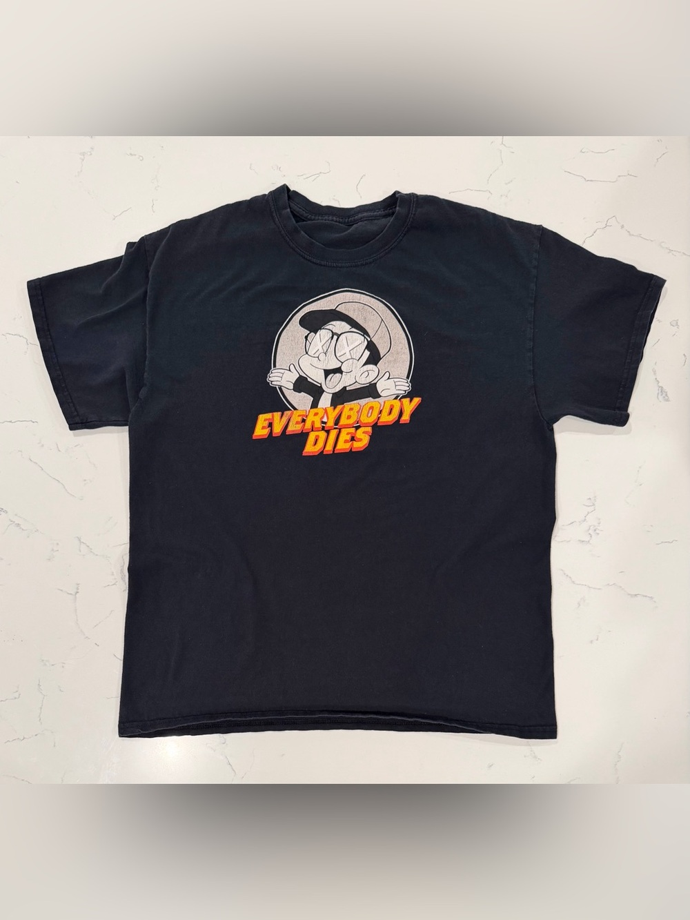 Logic Everybody Dies T-Shirt Black Graphic Tee Hip Hop Rap Merch Size M